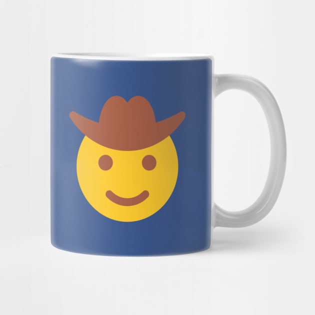 Happy / cowboy emoji sticker by HuntersDesignsShop